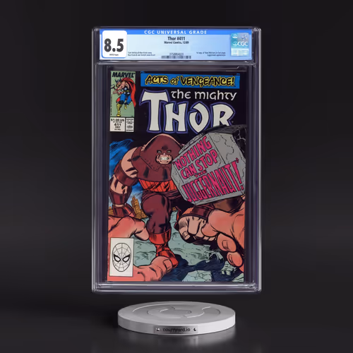 Thor #411 CGC 8.5 White Pages (Marvel Comics, 12/89) - Universal