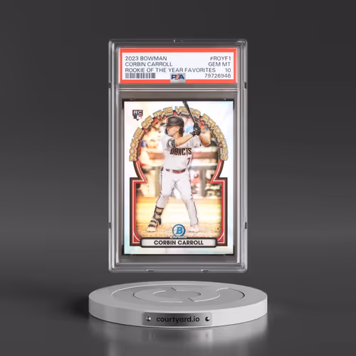 2023 Bowman Rookie of the Year Favorites #ROYF1 Corbin Carroll (PSA 10 GEM MINT)