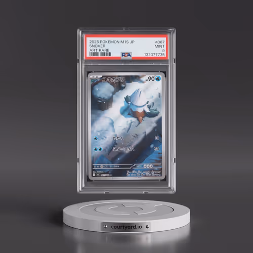 2025 Pokémon M1s-Mega Symphonia #067 Snover - Art Rare (PSA 9 MINT)