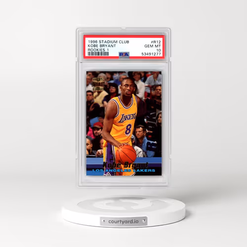 1996 Stadium Club Rookies 1 #R12 Kobe Bryant (PSA 10 GEM MINT)
