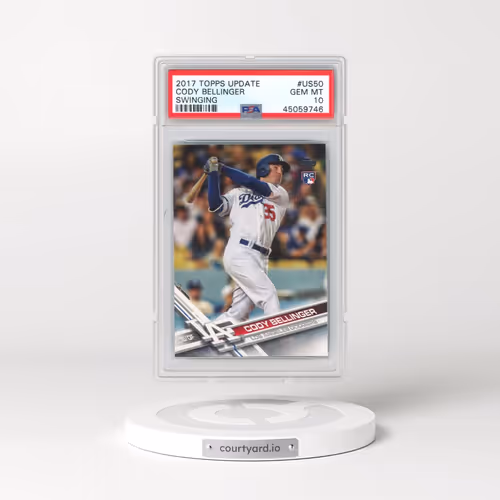 2017 Topps Update #US50 Cody Bellinger - Swinging (PSA 10 GEM MINT)