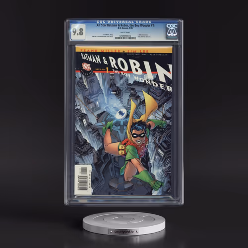 All Star Batman & Robin, the Boy Wonder #1 CGC 9.8 White Pages (DC Comics, 9/05) - Universal