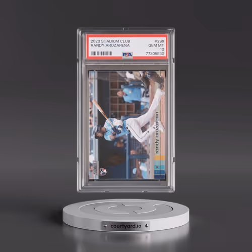 2020 Stadium Club #299 Randy Arozarena (PSA 10 GEM MINT)