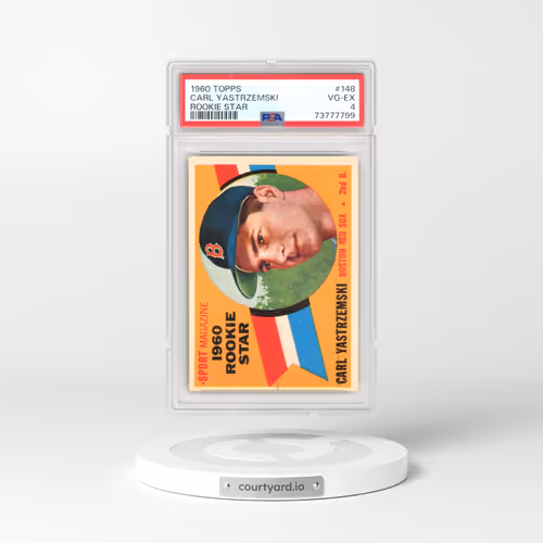 1960 Topps #148 Carl Yastrzemski - Rookie Star (PSA 4 VG-EX)