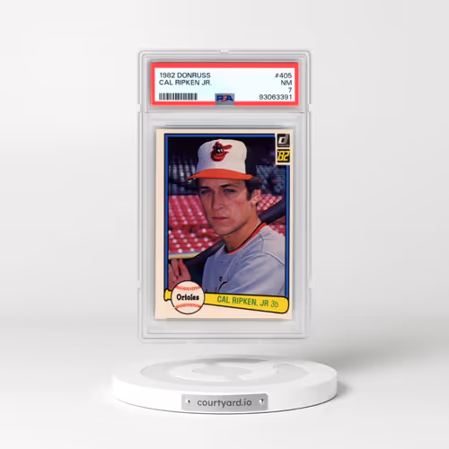 1982 Donruss #405 Cal Ripken Jr. (PSA 7 NM)