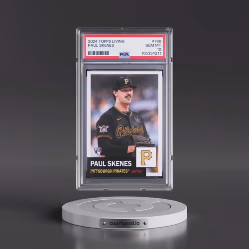 2024 Topps Living #768 Paul Skenes (PSA 10 GEM MINT)