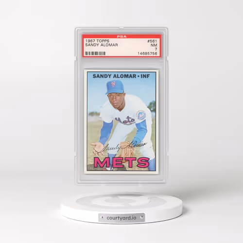 1967 Topps #561 Sandy Alomar (PSA 7 NM)