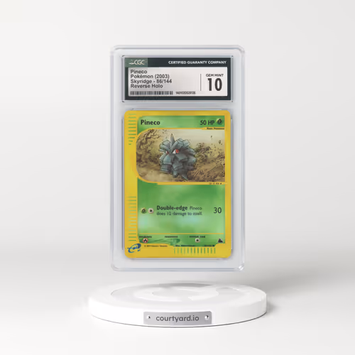 2003 Skyridge #86/144 Pineco - Reverse Holo (CGC 10 GEM MINT)