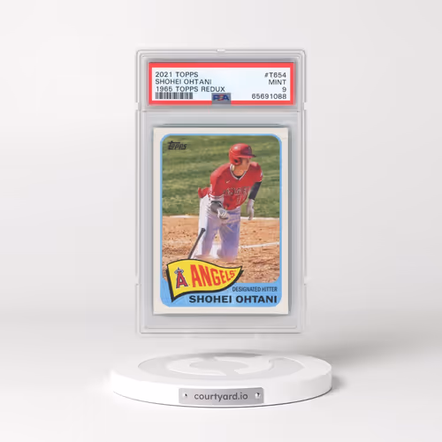 2021 Topps 1965 Topps Redux #T654 Shohei Ohtani (PSA 9 MINT)