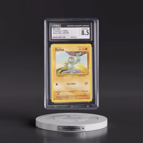 1999 Base Set #52/102 Machop (CGC 8.5 NM-MT+)