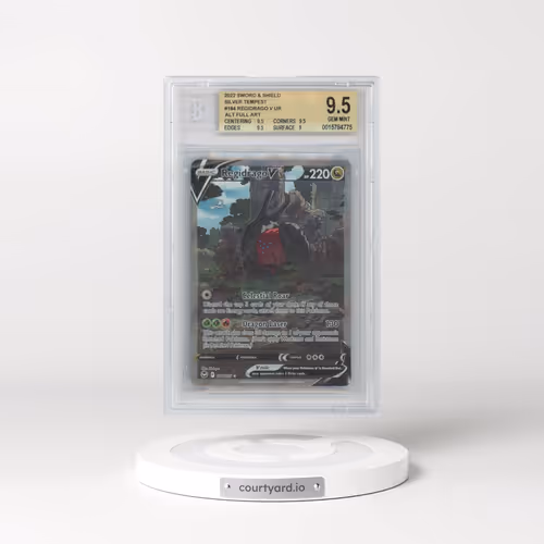 2022 Silver Tempest #184 Regidrago V - Ultra Rare Holo (BGS 9.5 GEM MINT)