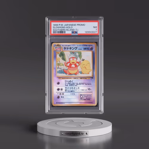 1999 Pokémon Promo Southern Islands Slowking - Holo Southern Island-T.I. (PSA 7 NM)
