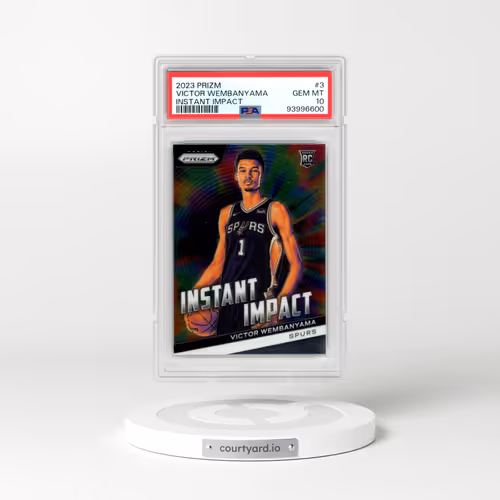 2023 Panini Prizm Instant Impact #3 Victor Wembanyama (PSA 10 GEM MINT)