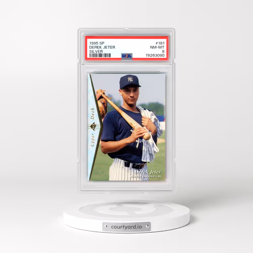 1995 SP #181 Derek Jeter - Silver (PSA 8 NM-MT)