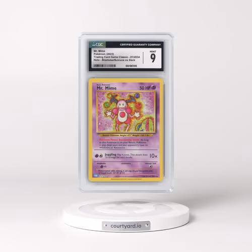 2023 Trading Card Game Classic - CLV, CLC, CLB #013/034 Mr. Mime - Blastoise & Suicune ex Deck - CLB