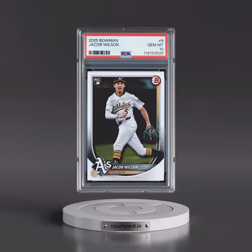 2025 Bowman #9 Jacob Wilson (PSA 10 GEM MINT)