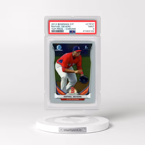 2014 Bowman Draft Picks Top Prospects #CTP37 Rafael Devers - Chrome (PSA 9 MINT)