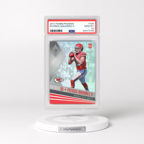 2017 Panini Phoenix #104 Patrick Mahomes II (PSA 10 GEM MINT)