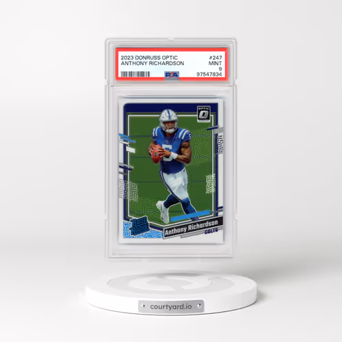 2023 Panini Donruss Optic #247 Anthony Richardson (PSA 9 MINT)