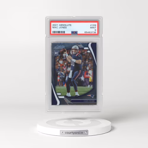 2021 Panini Absolute #109 Mac Jones (PSA 9 MINT)