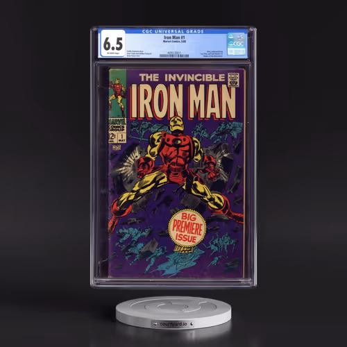 Iron Man #1 CGC 6.5 Off-white Pages (Marvel Comics, 5/68)