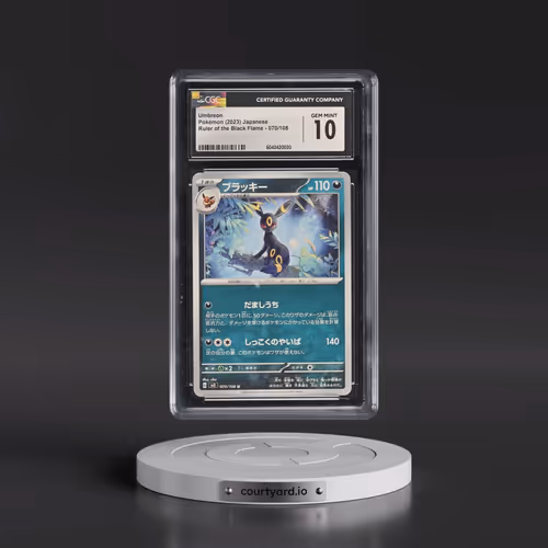 2023 Ruler of the Black Flame #070/108 Umbreon (CGC 10 GEM MINT)
