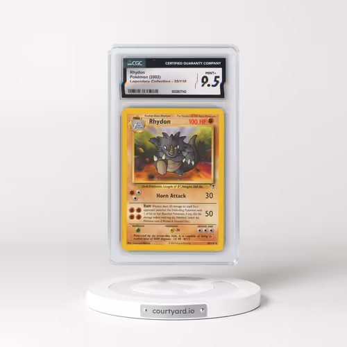 2002 Legendary Collection #35/110 Rhydon (CGC 9.5 MINT+)