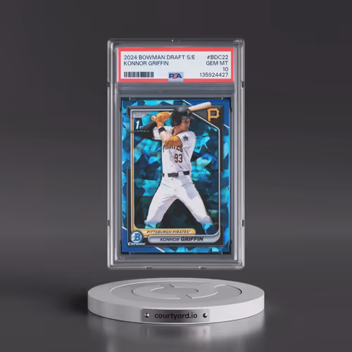 2024 Bowman Draft Sapphire Edition #BDC22 Konnor Griffin (PSA 10 GEM MINT)
