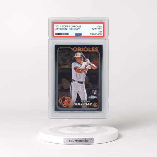 2024 Topps Chrome #88 Jackson Holliday (PSA 10 GEM MINT)