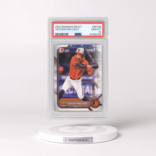 2022 Bowman Draft #BD168 Jackson Holliday (PSA 10 GEM MINT)