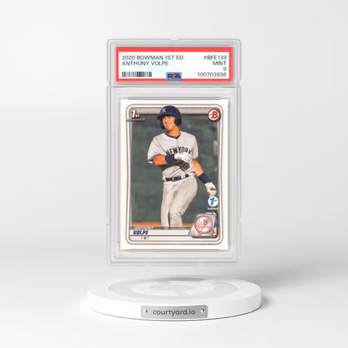 2020 Bowman 1st Edition #BFE139 Anthony Volpe (PSA 9 MINT)