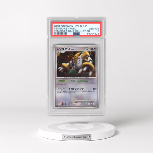 2008 Pokémon Diamond & Pearl Regigigas Half Deck Regigigas - 1st Edition Holo (PSA 10 GEM MINT)