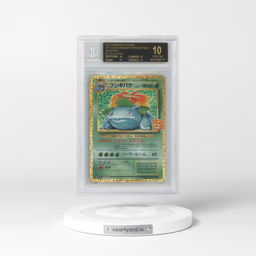 2021 25th Anniversary Promo Pack - S8a-P #002 Venusaur - Holo Base Set (BGS 10 PRISTINE)
