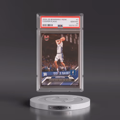 2024 Bowman U Now #1 Cooper Flagg (PSA 10 GEM MINT)