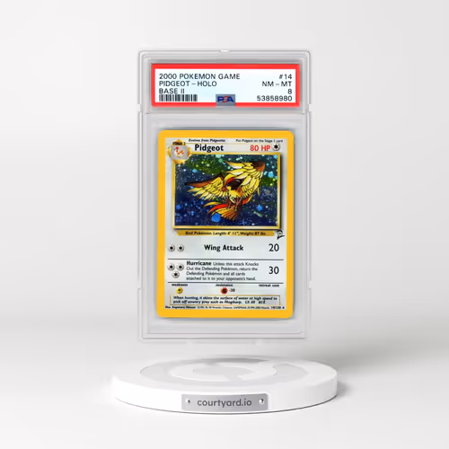 2000 Pokémon Game Base II #14 Pidgeot - Holo (PSA 8 NM-MT)