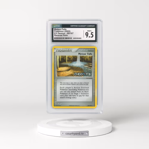 2005 EX Deoxys #89 Meteor Falls - Holo (CGC 9.5 MINT+)