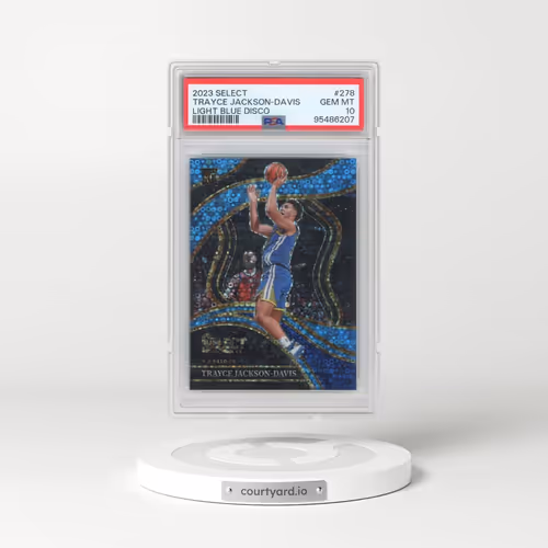2023 Panini Select #278 Trayce Jackson-Davis - Light Blue Disco (PSA 10 GEM MINT)