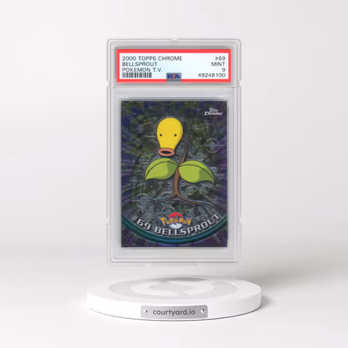 2000 Topps Chrome Pokémon T.V. #69 Bellsprout (PSA 9 MINT)