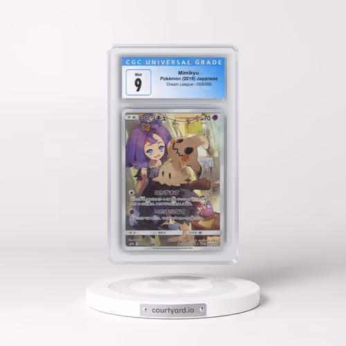2019 Dream League #058/049 Mimikyu - Character Rare (CGC 9 MINT)