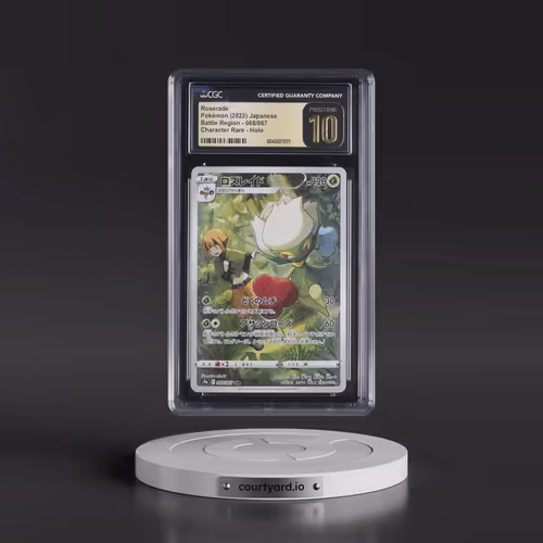 2022 Battle Region #068/067 Roserade - Character Rare Holo (CGC 10 PRISTINE)