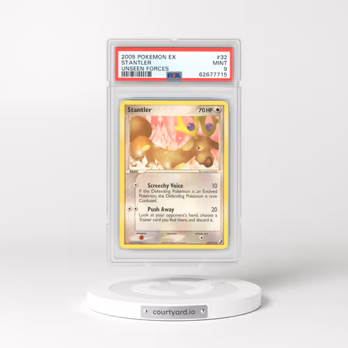 2005 EX Unseen Forces #32 Stantler (PSA 9 MINT)
