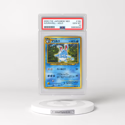 2000 Pokémon Neo #184 Azumarill - Holo (PSA 10 GEM MINT)