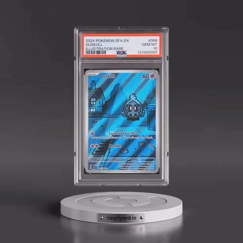 2024 Pokémon Sfa EN-Shrouded Fable #068 Duskull - Illustration Rare (PSA 10 GEM MINT)
