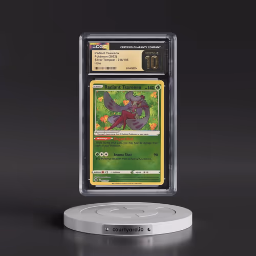 2022 Silver Tempest #016/195 Radiant Tsareena - Holo (CGC 10 PRISTINE)