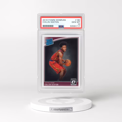 2018 Panini Donruss #180 Collin Sexton (PSA 10 GEM MINT)