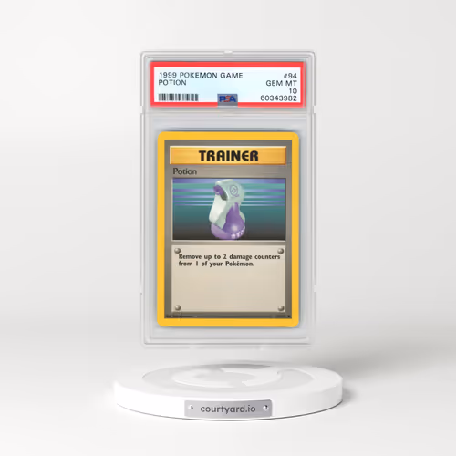 1999 Pokémon Game #94 Potion (PSA 10 GEM MINT)
