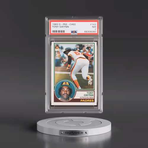1983 O-Pee-Chee #143 Tony Gwynn (PSA 7 NM)