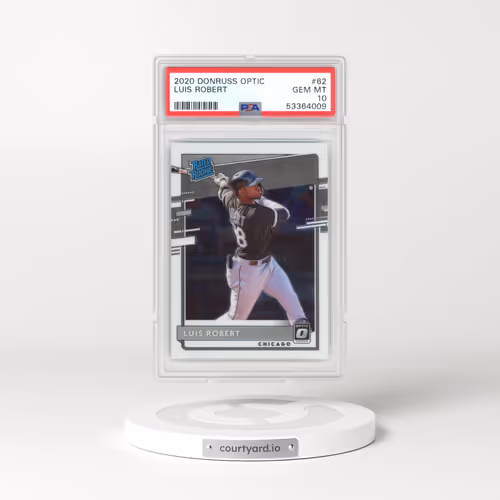 2020 Panini Donruss Optic #62 Luis Robert (PSA 10 GEM MINT)