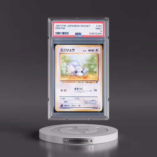 1997 Pokémon Rocket #147 Dratini (PSA 9 MINT)