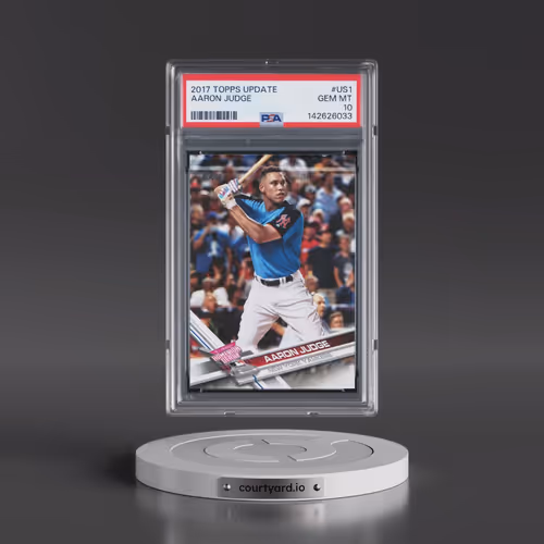 2017 Topps Update #US1 Aaron Judge (PSA 10 GEM MINT)